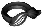 LEGO part Minifigure Beard, Moustache 15439