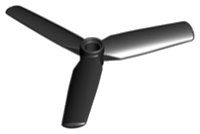 LEGO onderdeel Propeller 3 Blade 9 Diameter with Center Recessed 15790
