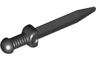LEGO onderdeel Minifiguur, wapen zwaard, Romeinse gladius met dikke kruisbalk 18034