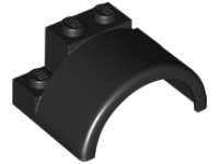 LEGO part Vehículo, Guardabarros 4 x 3 x 1 2/3 con Arco Redondo, Cilindro Ancho 1846