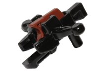 LEGO part Minifigure, Weapon Crossbow with Mini Blaster / Shooter with Reddish Brown Trigger (20105 / 15392) 20105c02