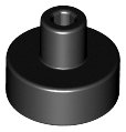 LEGO part Tile Round 1 x 1 with Hollow Bar 20482