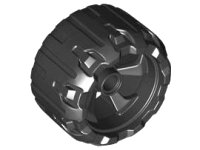 LEGO part Ruota Plastica Dura, Battistrada 37mm D. x 22mm con 5 Raggi 2148