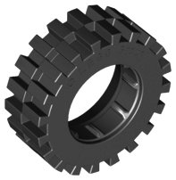 LEGO part Tire 30 x 10.5 Offset Tread 2346