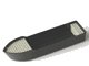 LEGO part Boot, Rumpf Einheitlich 38 x 10 x 5 2/3 Schwimmend mit Erhöhten Hellgrauen Decks 2366c01
