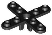 LEGO part Propeller 4 Blade 5 Diameter with Rounded Ends and Open Hub 2479