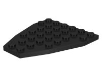 LEGO onderdeel Wig, Plaat 7 x 6 zonder Noppen (Bootboegplaat) 2625