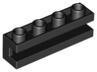 LEGO part Brick Special 1 x 4 with Groove 2653