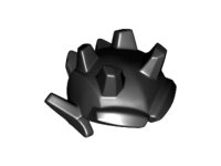 LEGO part Minifigure, Copricapo Parte Superiore Testa, Punte Gargolla e Orecchi 27170