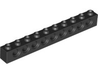 LEGO part Technic Brick 1 x 10 [9 Pin Holes] 2730