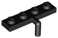 LEGO part Plate Special 1 x 4 with Bar Down 30043