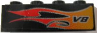 LEGO part 3010pb044r 3010pb044r