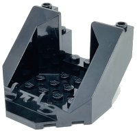 LEGO part Cabina 6 x 6 x 3 1/3 Base Dosel Octagonal 30200