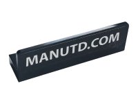 LEGO part Pannello 1 x 4 x 1 con motivo 'MANUTD.COM' bianco (Adesivo) - Set 10272 30413pb078