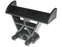 LEGO part Vehicle, Spoiler 3 x 4 x 6 30626