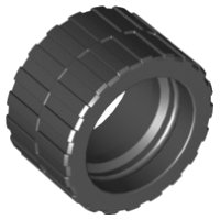 LEGO part Pneu 24 x 14 Sculpture peu profonde 30648