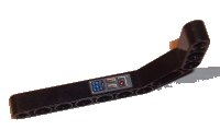 LEGO part Technic, Liftarm, Modified Bent Thick 1 x 11.5 Double with Blue Control Pad and Lights Pattern (Sticker) - Set 8229 32009pb016R