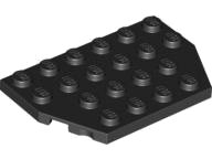 LEGO part Wedge, Plate 4 x 6 Cut Corners 32059