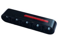 LEGO onderdeel Technic, Liftarm Thick 1 x 5 with Red Stripe Pattern Model Right Side (Sticker) - Set 42110 32316pb046R