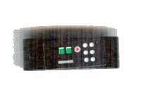 LEGO part Technic, Liftarm Thick 1 x 3 with Red, Green and White Buttons Pattern Model Left (Sticker) - Set 8010 32523pb06L
