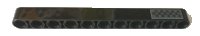 LEGO onderdeel Technic, Liftarm Thick 1 x 11 with Small Black Circles Tread Plate Pattern (Sticker) - Set 42082 32525pb025
