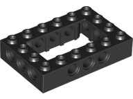 LEGO part Technic Brick 4 x 6 with 2 x 4 Opening 32531