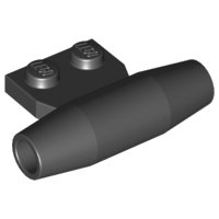 LEGO part Motor, Glatt Klein, 1 x 2 Seitenwand mit Achsenhalter 3475b