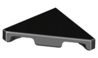 LEGO part Tile 45° Cut 2 x 2 (Triangle) 35787
