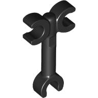 LEGO part Bar   2L with Clip End and 2 Clips on Opposite Sides 3628