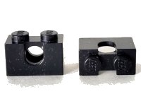 LEGO part Technic, Brick 1 x 2 with Hole Type II 3700b