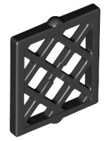 LEGO part Window Pane Latticed 1 x 2 x 2 38320