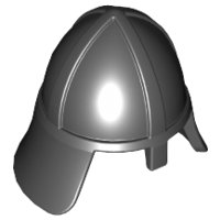 LEGO part Minifigure, Headgear Helmet Castle with Neck Protector 3844