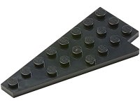 LEGO part Wedge, Plate 8 x 4 Wing Left without Underside Stud Notch 3933a