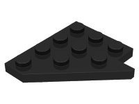 LEGO part Wedge, Plate 4 x 4 Wing Left 3936