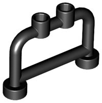 LEGO part Bar 1 x 4 x 2 with Studs 4083