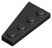 LEGO part Wedge Plate 4 x 2 Right 41769