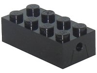 LEGO onderdeel Brick, Modified 2 x 4 with Wheels Holder FreeStyle 4180