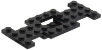 LEGO onderdeel Vehicle, Base 4 x 10 x 2/3 with 2 x 2 Recessed Center with Smooth Underside, No Center Hole 4212b