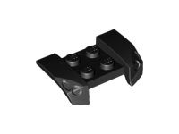 LEGO part Vehicle, Mudguard 2 x 4 with Headlights Overhang 44674