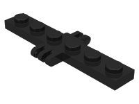 LEGO part Hinge Plate 1 x 6 with 2 and 3 Fingers On Sides 4507