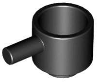 LEGO part Minifigure, Utensil Saucepan 4529