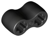 LEGO part Technic Axle Connector Double Flexible [Rubber] 45590