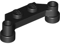 LEGO onderdeel Plate, Modified 1 x 4 Offset 4590