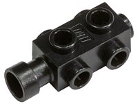 LEGO part Brick Special 1 x 2 x 2/3 with Studs on Sides 4595