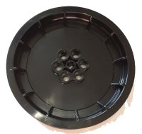 LEGO onderdeel Wheel 75mm D. x 15.8mm Motorcycle 46334