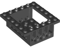 LEGO onderdeel Cockpit 6 x 6 x 2 Cabin Base with Pin Holes 47507