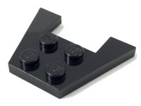 LEGO part Wedge, Plate 3 x 4 without Stud Notches 4859
