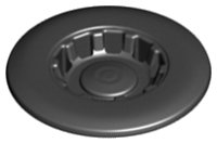 LEGO part Wheel Cover 10 Spoke Recessed 49098