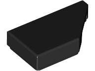 LEGO part Tile 1 x 2 with Stud Notch Right 5092