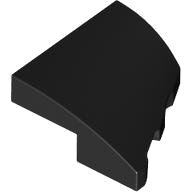 LEGO part Brick Wedged, Curved 2 x 2 with Stud Notch Left 5095